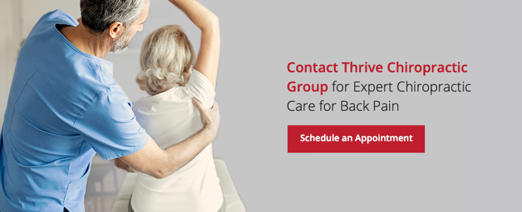 Contact Chiropractor For Back Pain Relief